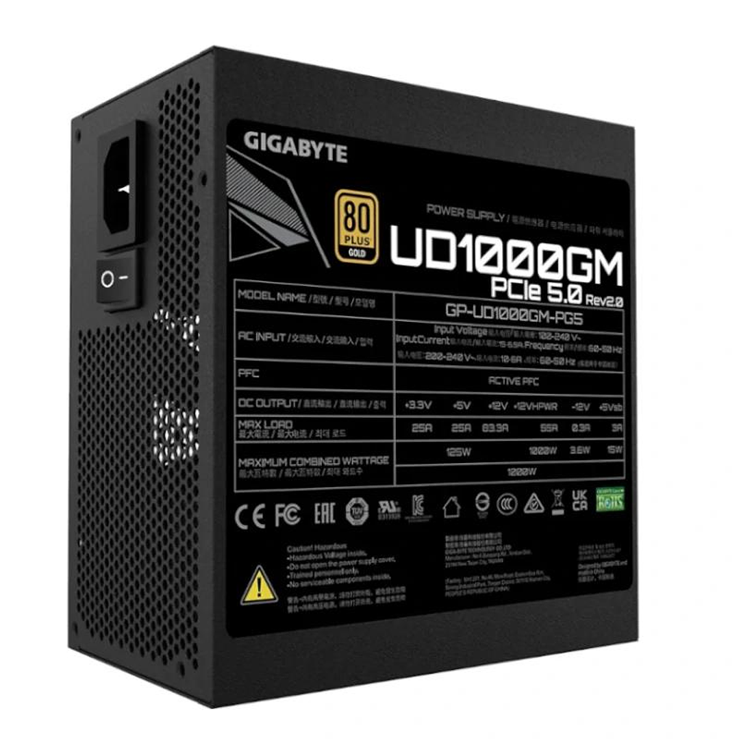 Gigabyte Fuente Alimentación GP-UD1000GM PG5 3
