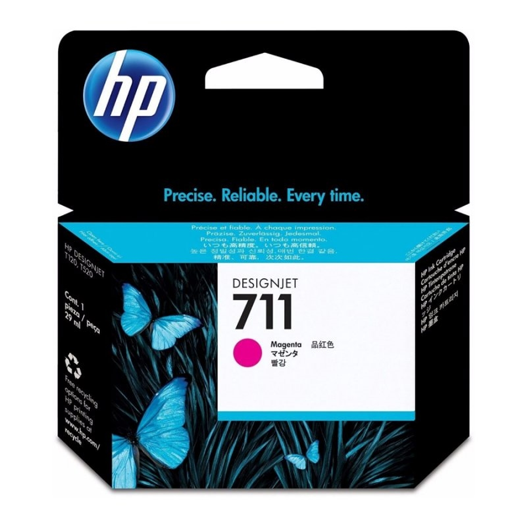HP Cartucho 711 Magenta 1