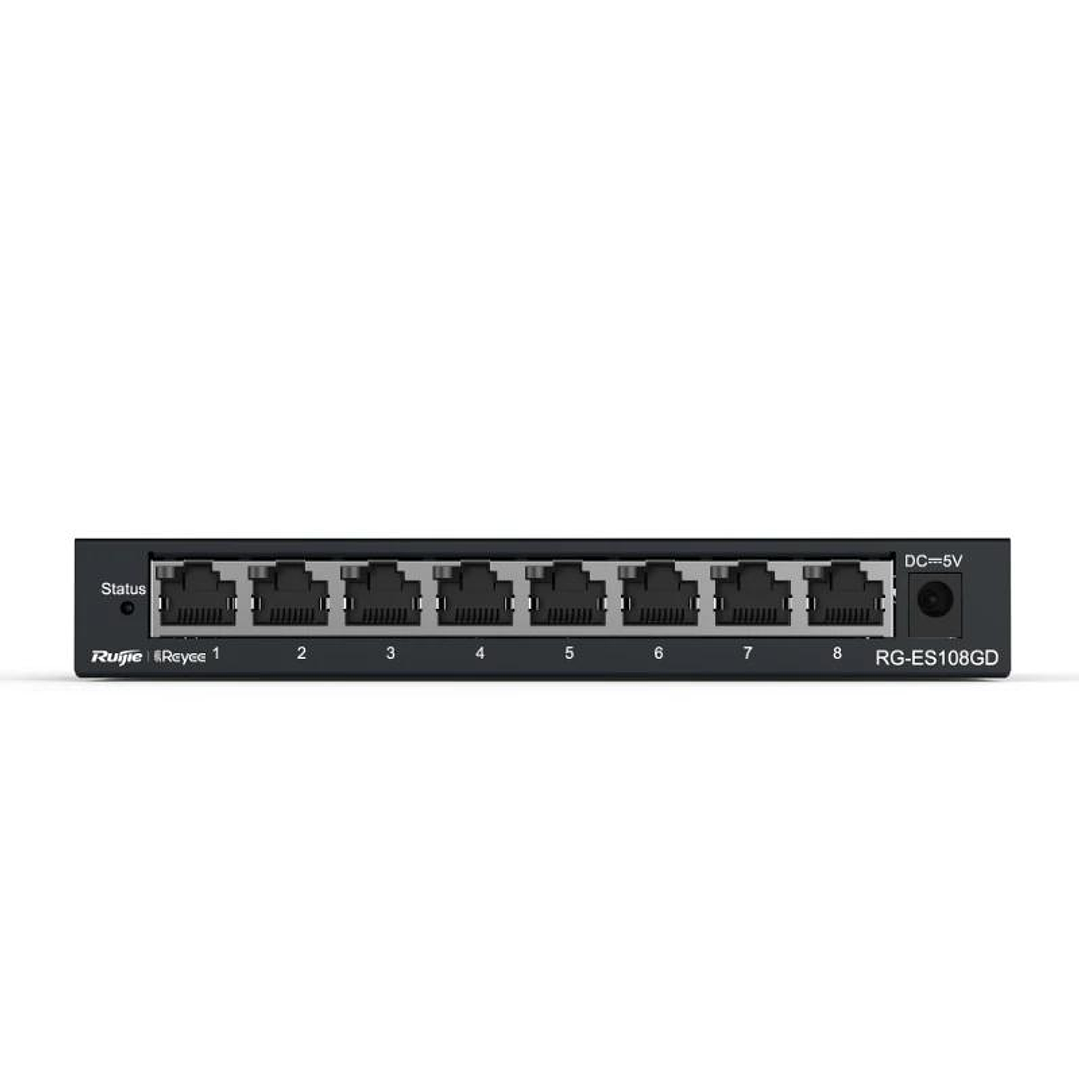 Reyee Unmanaged Switch 8xGb RJ45 Steel Case 2