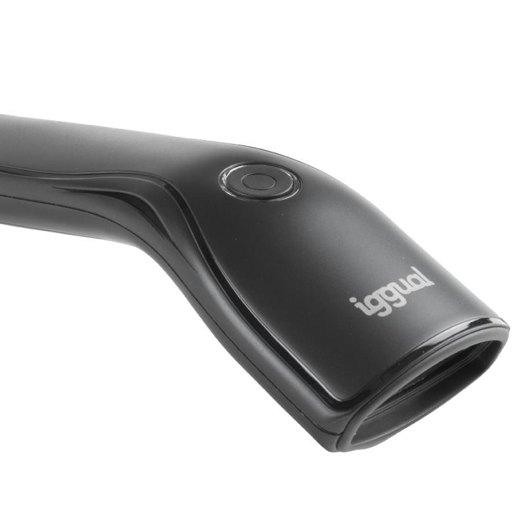 iggual Lector código barras 2D USB botón soporte 4
