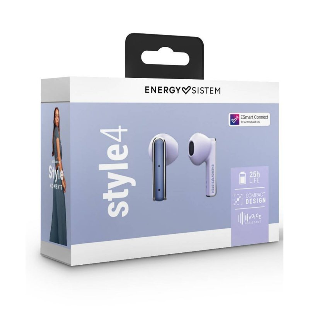 Energy Sistem Auriculares TW Style 4 Violet 4