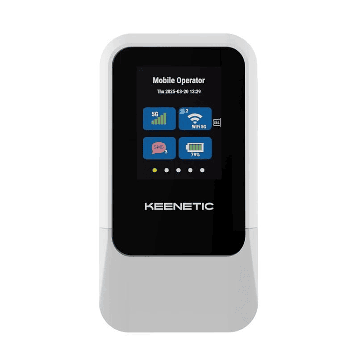 Keenetic Roamer 5G Router Movil WiFi6 AX600 1
