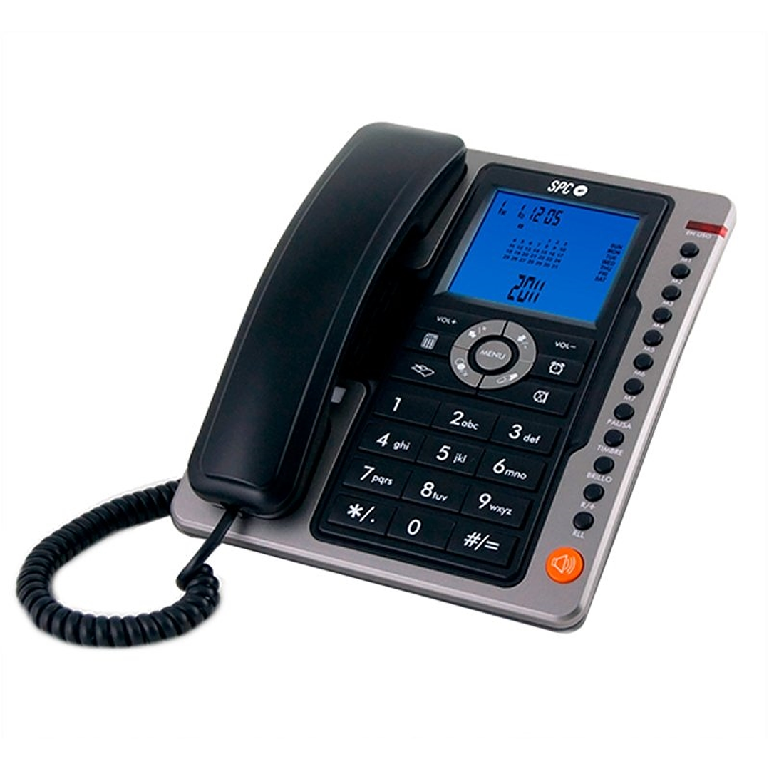 SPC 3604N Telefono OFFICE PRO 7M ML ID LCD Negro 1