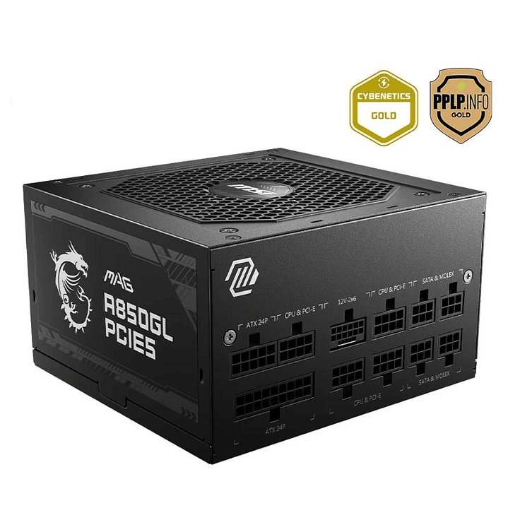 MSI Fuente Alimentación MAG A850GL PCIE5 II 850W 1