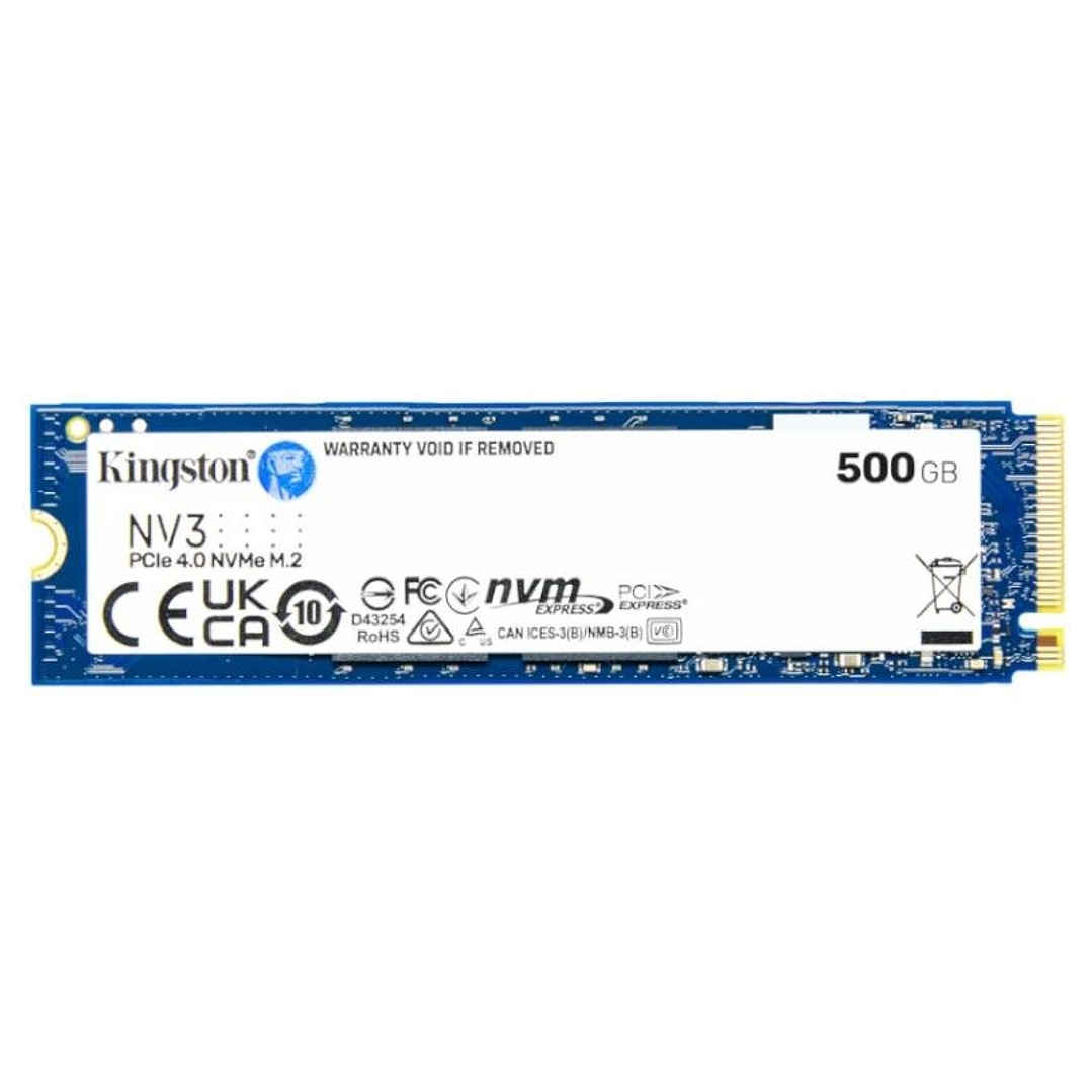 Kingston NV3 SSD 500GB PCIe NVMe Gen 4.0 1
