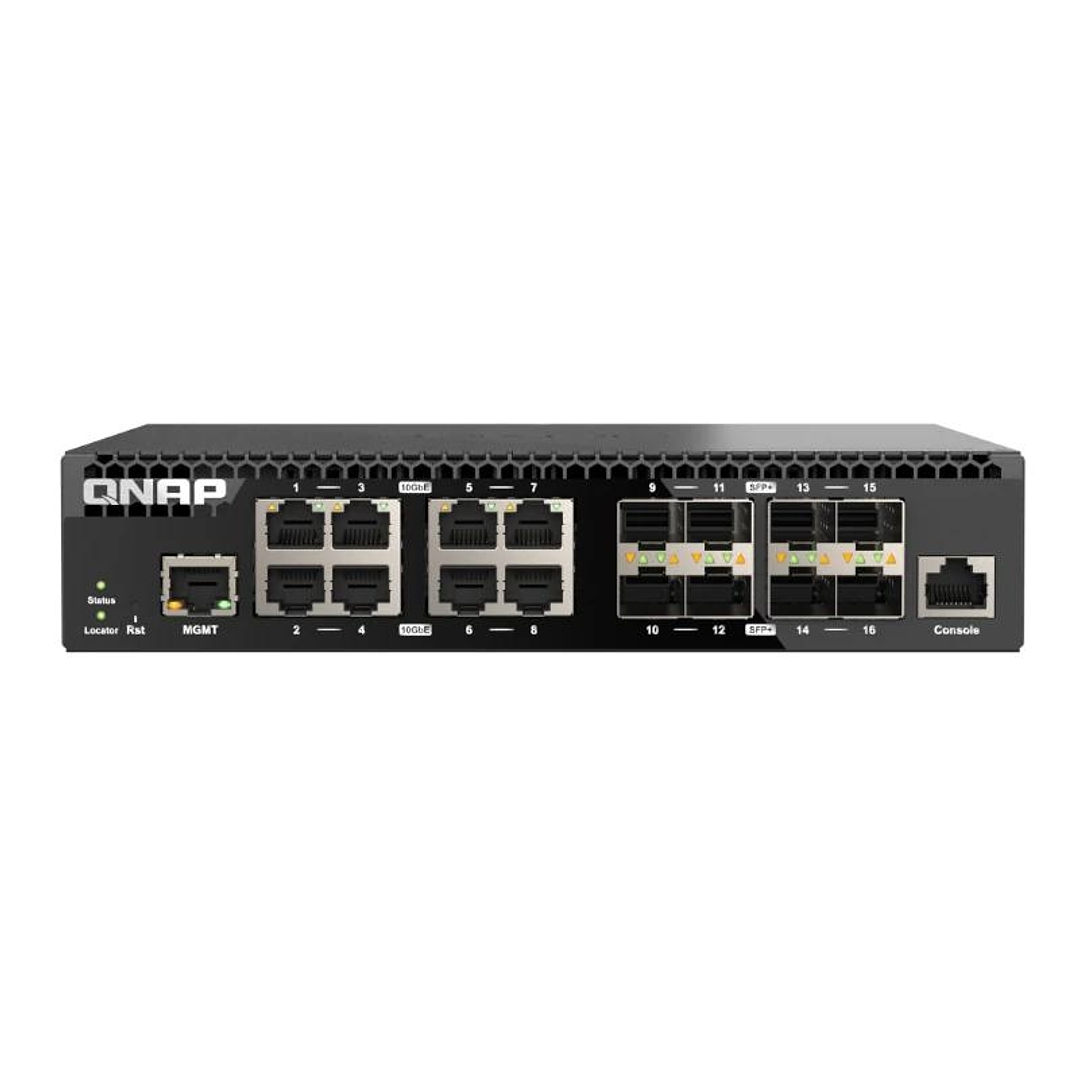 QNAP QSW-M3216R-8S8T Switch 8x10GbE SFP+ 8x10GbE 1