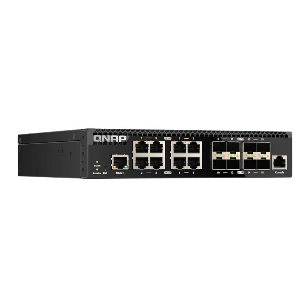 QNAP QSW-M3216R-8S8T Switch 8x10GbE SFP+ 8x10GbE 2