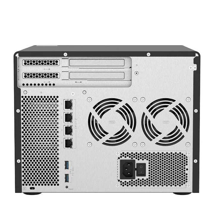 QNAP TS-H886-D1602-8G NAS 4+2-Bay 4x2.5GbE 4