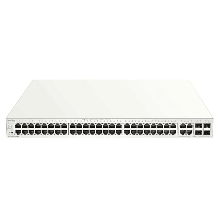 D-Link DBS-2000-52MP/E 52xGb PoE+ Switch 4xC 370W 1