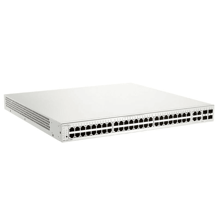 D-Link DBS-2000-52MP/E 52xGb PoE+ Switch 4xC 370W 2