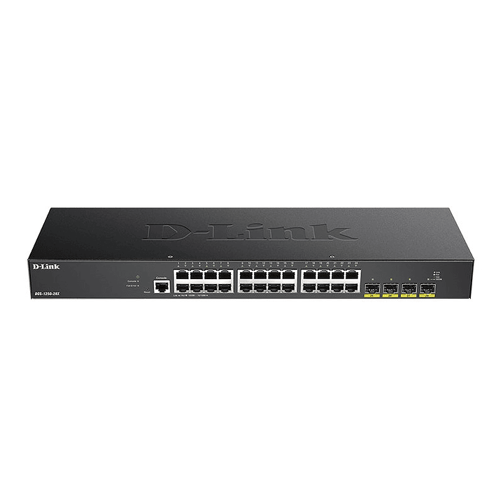 D-Link DGS-1250-28X/E Switch 24xGB+4x10G SFP+ 1