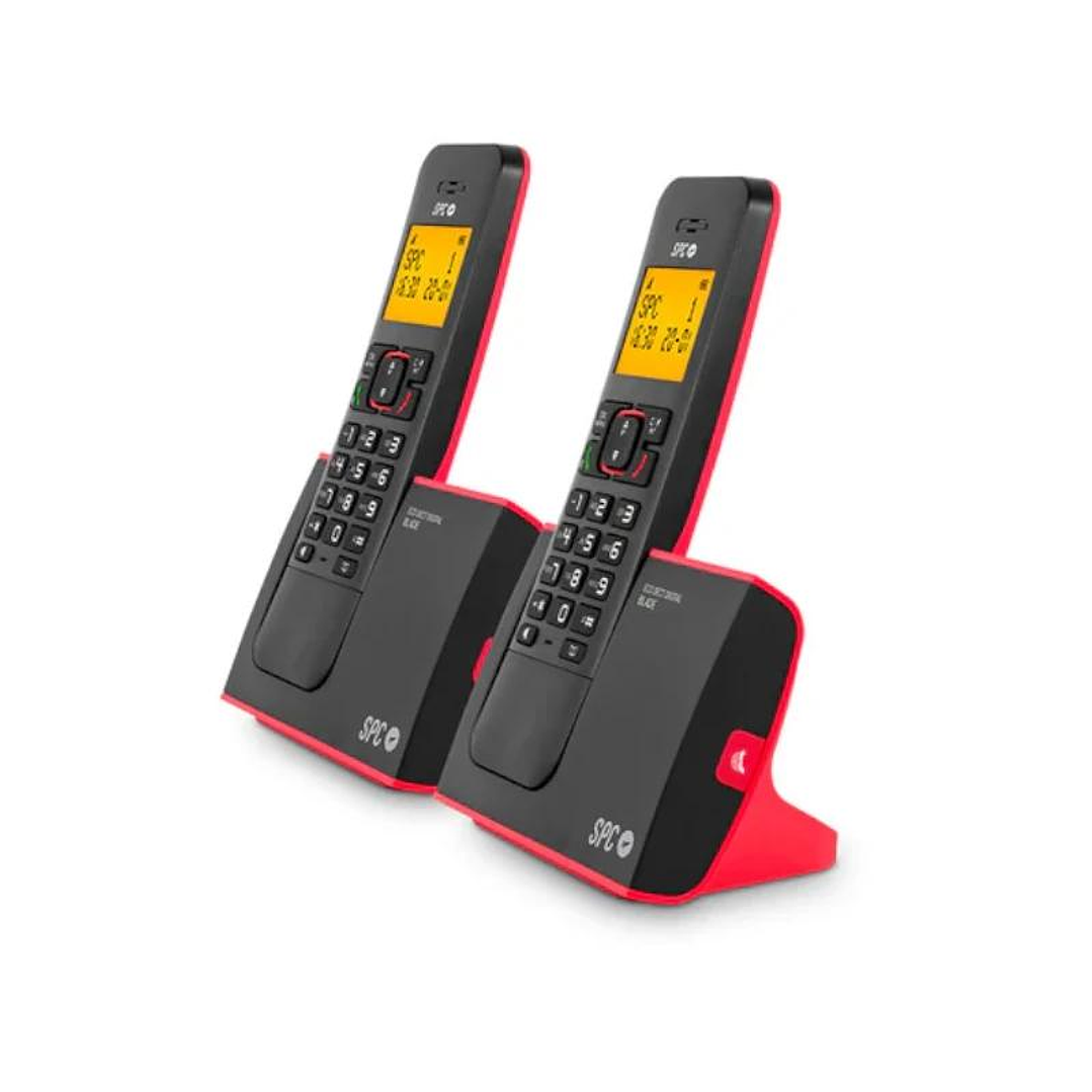 SPC 7292RC2 Telefono DECT BLADE ID AG50 Rojo Duo 2