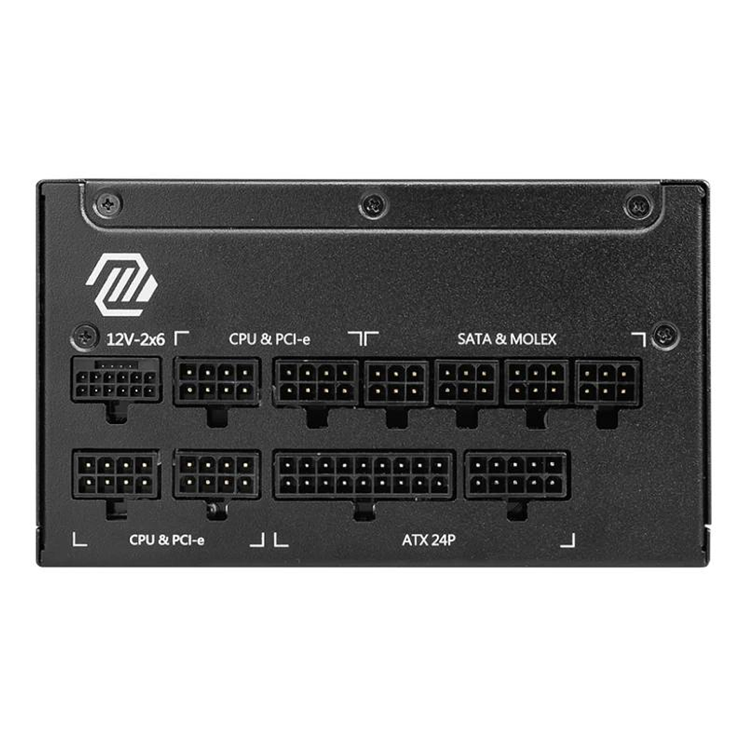 MSI Fuente Alimentación MAG A1000GL PCIE5 1000WATX 3