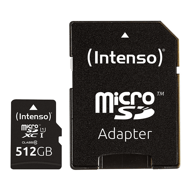 Intenso 3423493 Micro SD UHS-I Premium 512G c/adap 1