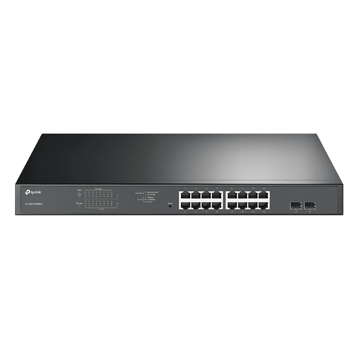 TP-LINK SG1218MPE Switch 16xGB PoE+ 2xSFP 1