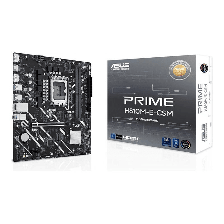 ASUS PLACA BASE PRIME H810M-E CSM mATX 1851 1