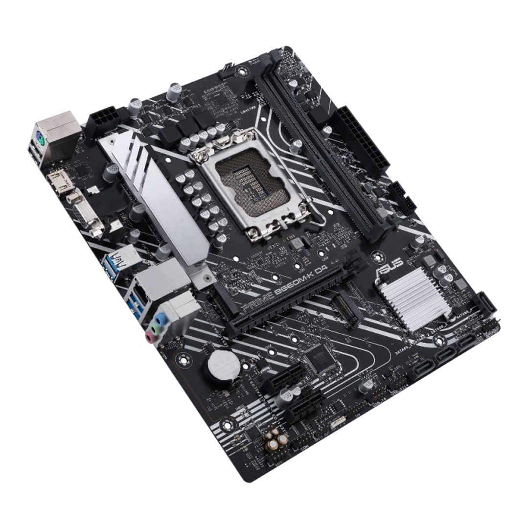 ASUS Placa Base PRIME B660M-K D4  mATX 1700 3