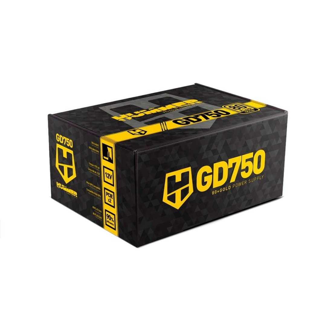 Nox Fuente Alimentación Hummer GD750 80plus GOLD 3