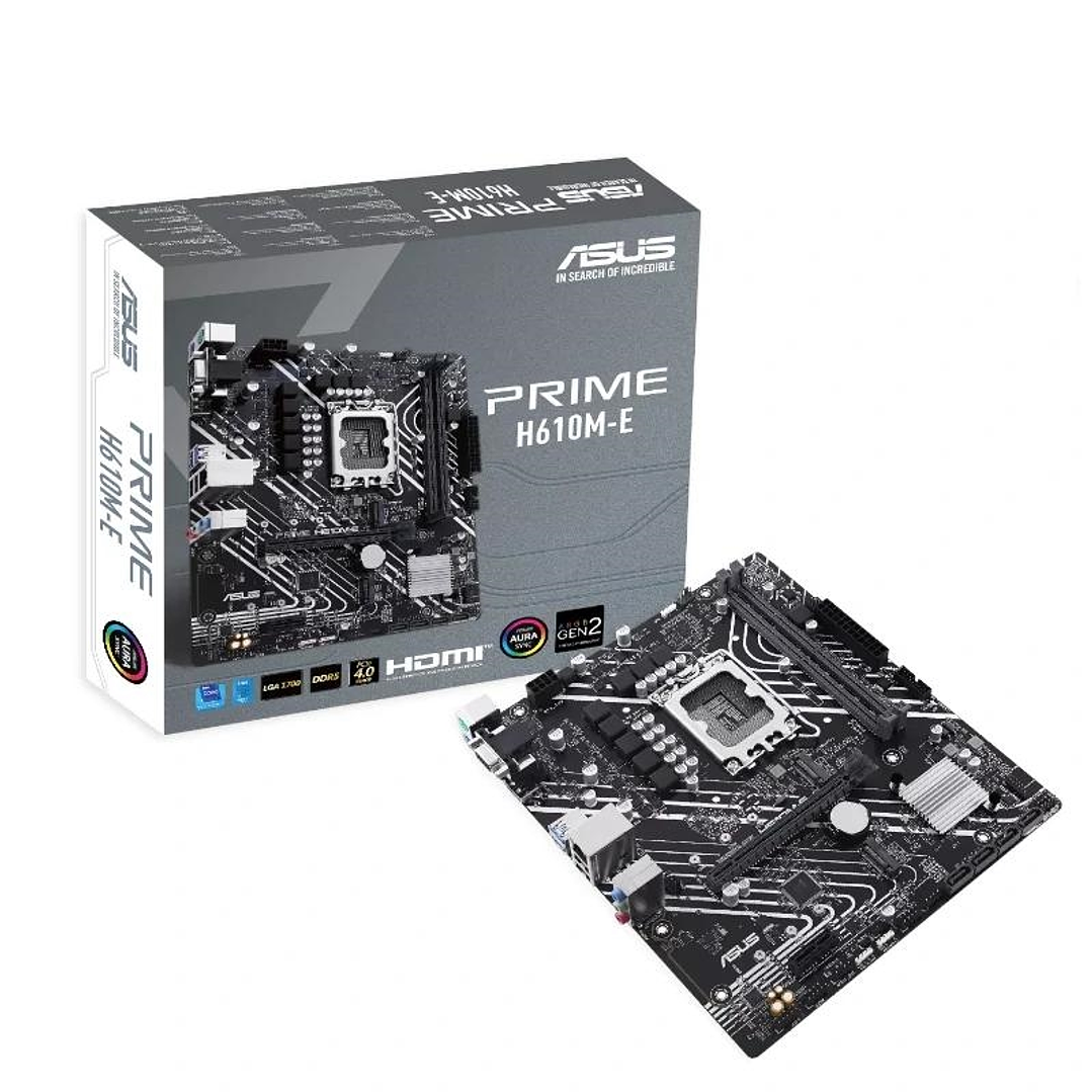ASUS Placa Base PRIME H610M-E CSM DDR5 1