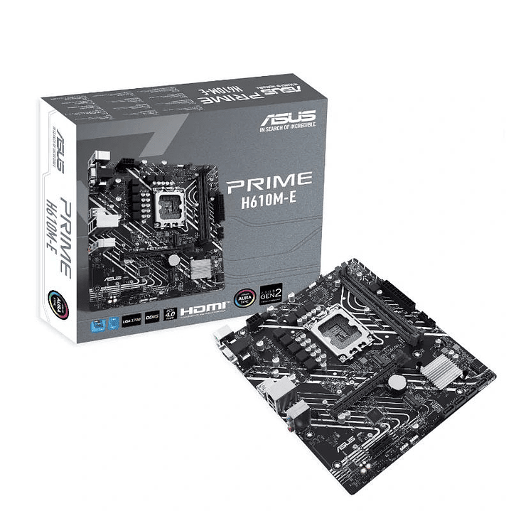 ASUS Placa Base PRIME H610M-E CSM DDR5 1