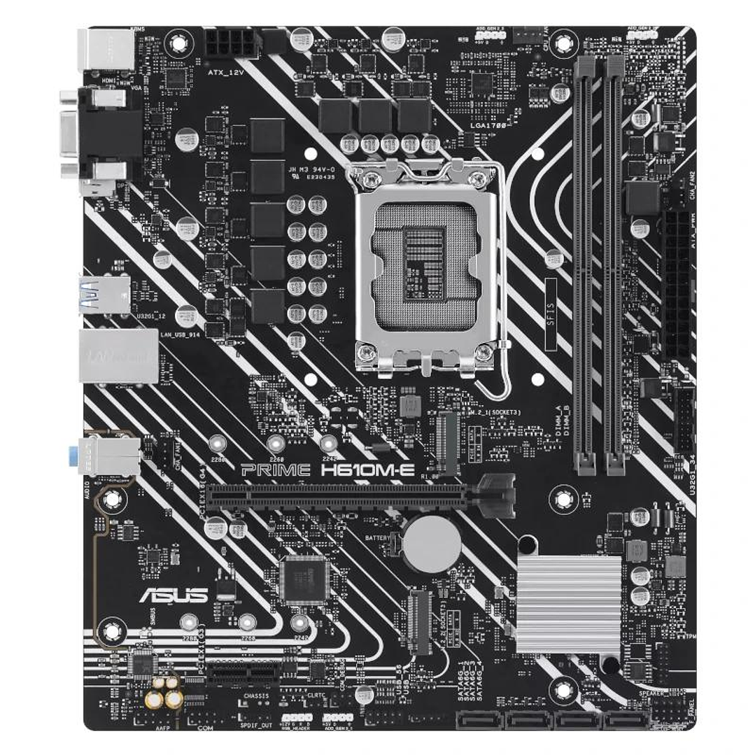 ASUS Placa Base PRIME H610M-E CSM DDR5 4