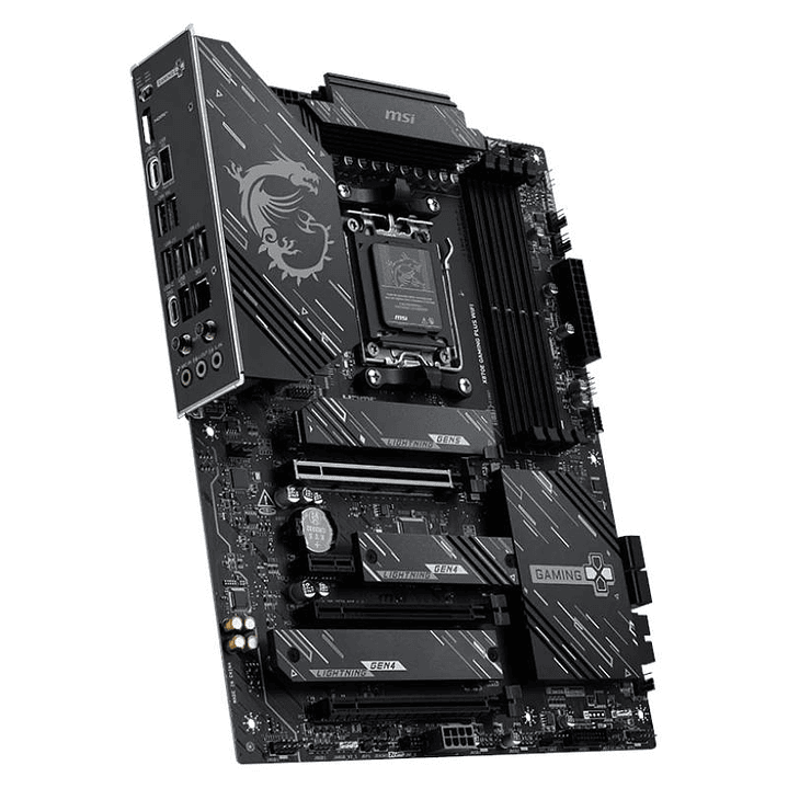 MSI Placa Base X870E GAMING PLUS WIFI DDR5 ATX 3