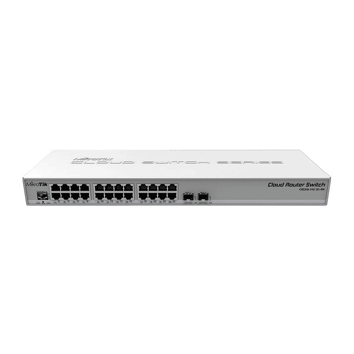 MikroTik CRS326-24G-2S+RM Switch 24xGB 2xSFP+ L5 1