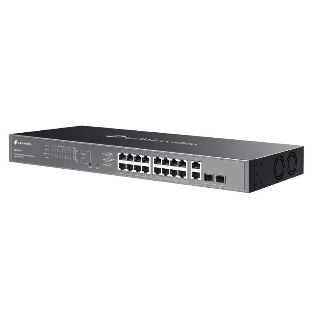 TP-Link ES220GMP Switch 16xG PoE+ 2xG 2xSFP 250W 2