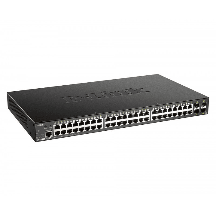D-Link DGS-1250-52XMP/E Switch 48xG PoE+4x10G SFP+ 2