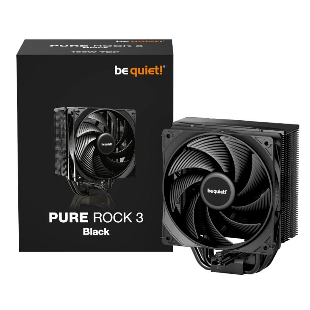 be quiet! Ventilador PURE ROCK 3 Black 2