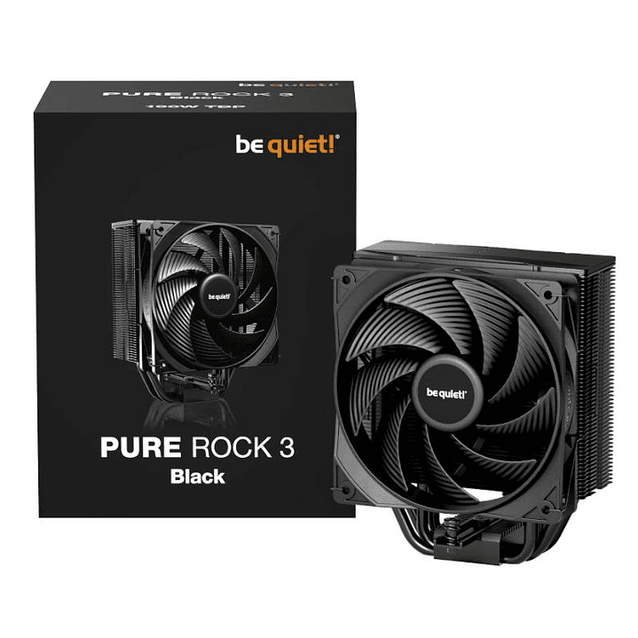 be quiet! Ventilador PURE ROCK 3 Black 2