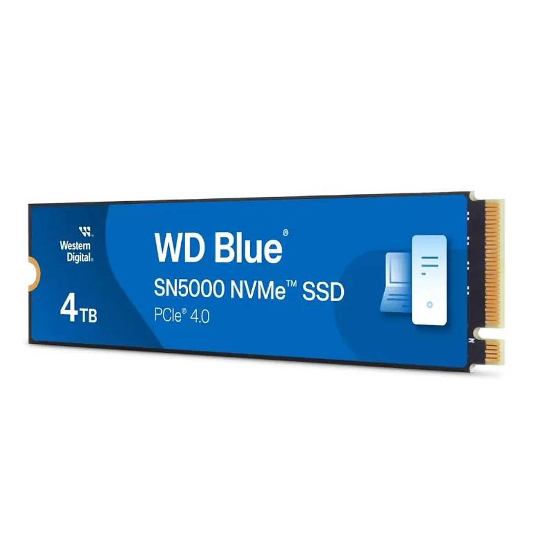 WD Blue SN5000 WDS400T4B0E SSD 4TB NVMe Gen4 2