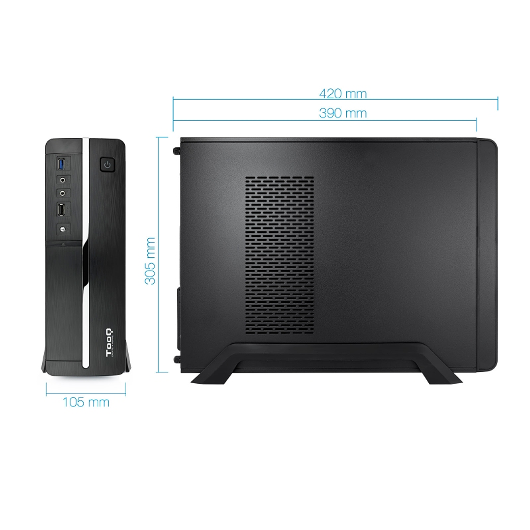 Tooq Caja Micro ATX/ITX TQC-3005U3 500W USB3.0 4
