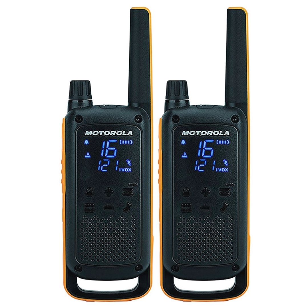 MOTOROLA T82 Extreme Walkie Talkie 10Km 16CH Duo 1