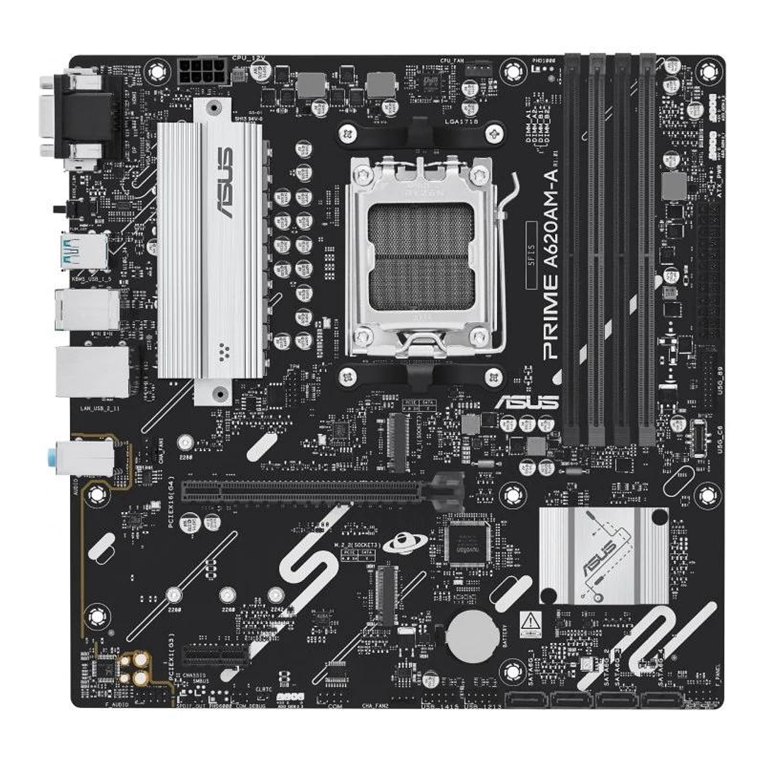 ASUS Placa Base PRIME A620AM-A-CSM mATX AM5 2