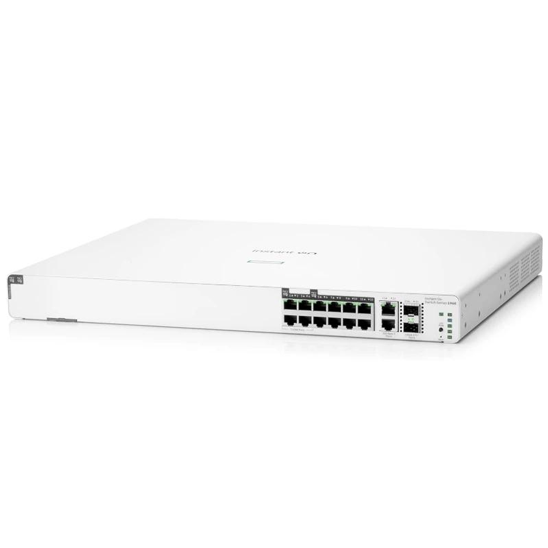 HPE NW IOn 1960 Switch 8xG PoE 2x10G SFP+ 480W 1