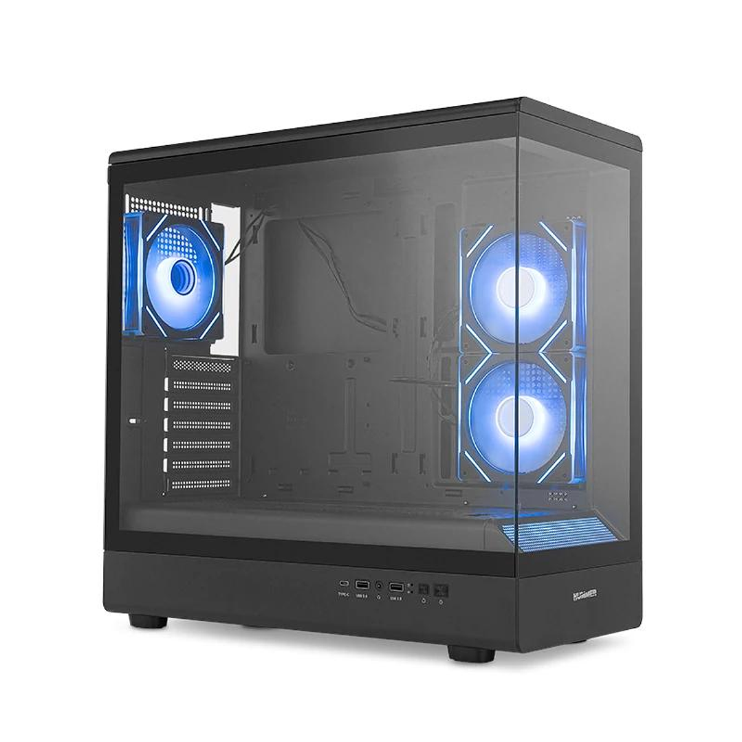 NOX Semitorre HUMMER SIGNAL Frameless ARGB Negro 2