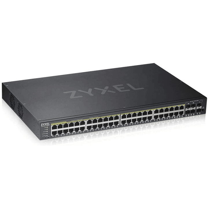 ZyXEL GS1920-48HPv2 Switch 44xGbE PoE 2xSFP 4xComb 1