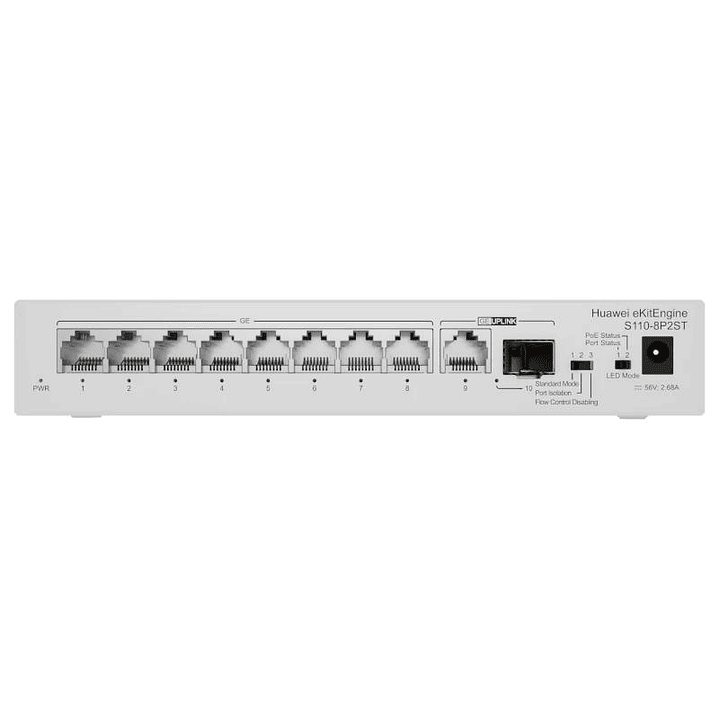 Huawei S110-8P2ST Switch 8xGE PoE+ 1xGE SFP 1