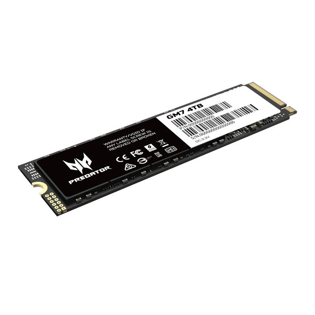 ACER PREDATOR SSD GM7 4Tb M.2 NVMe PCIe Gen 4x4 3