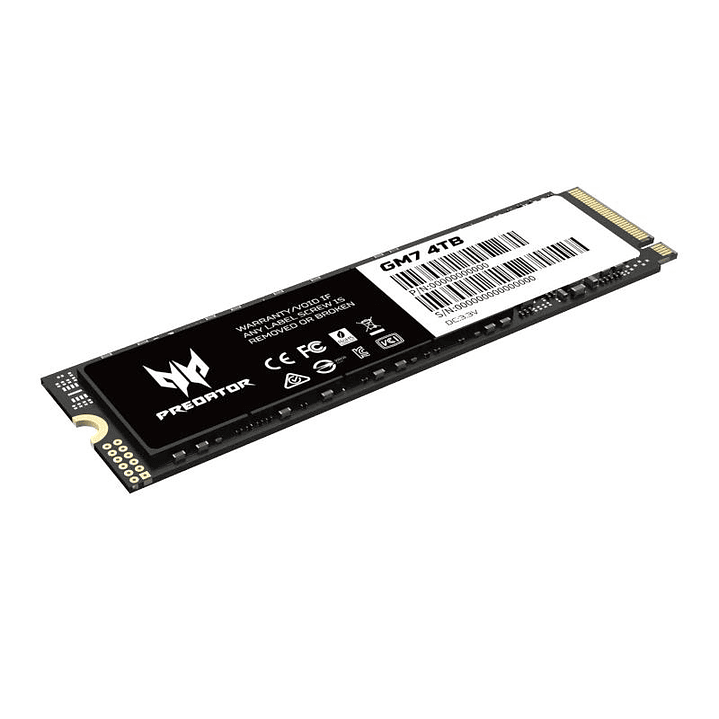 ACER PREDATOR SSD GM7 4Tb M.2 NVMe PCIe Gen 4x4 3