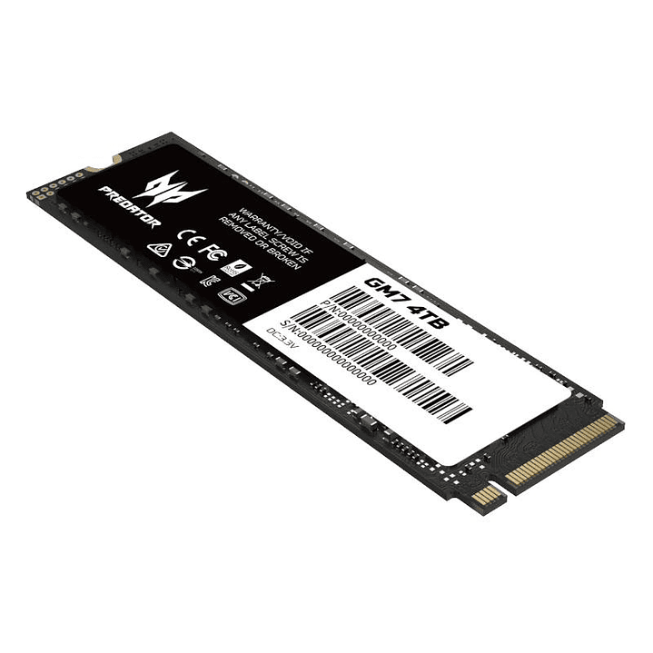 ACER PREDATOR SSD GM7 4Tb M.2 NVMe PCIe Gen 4x4 4