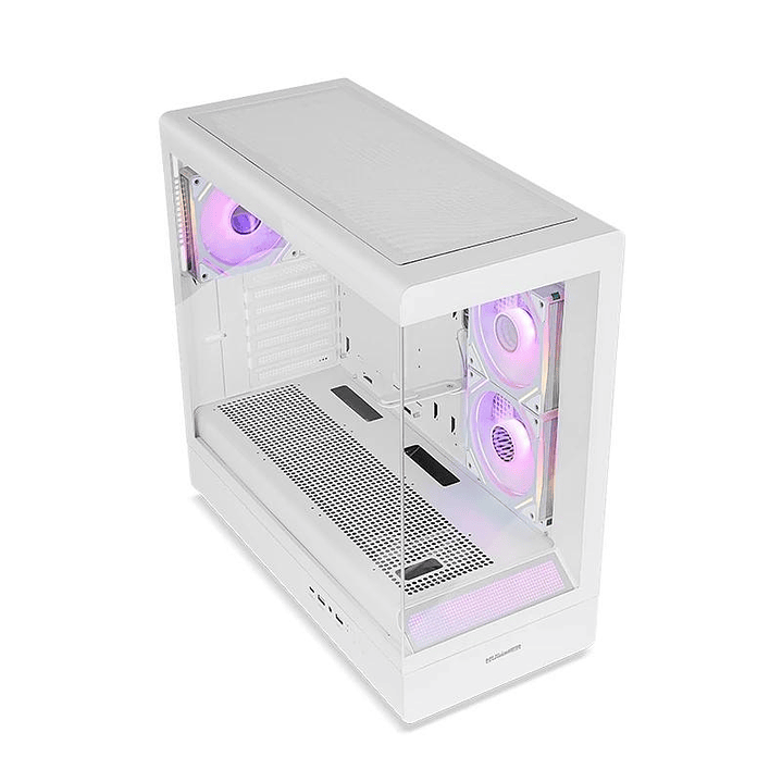 NOX Semitorre HUMMER SIGNAL Frameless ARGB Blanco 1