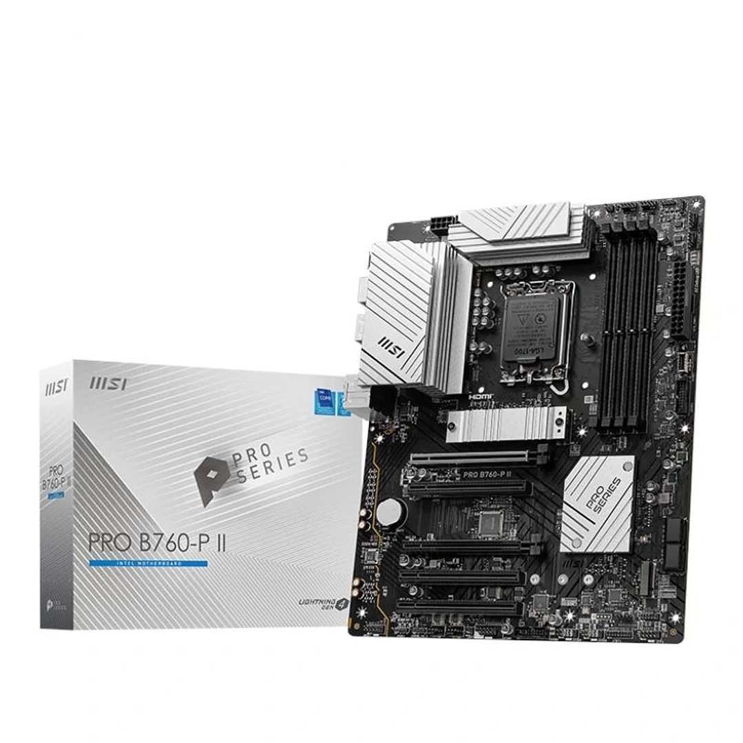 MSI Placa Base PRO B760-P II DDR5 ATX LGA1700 1