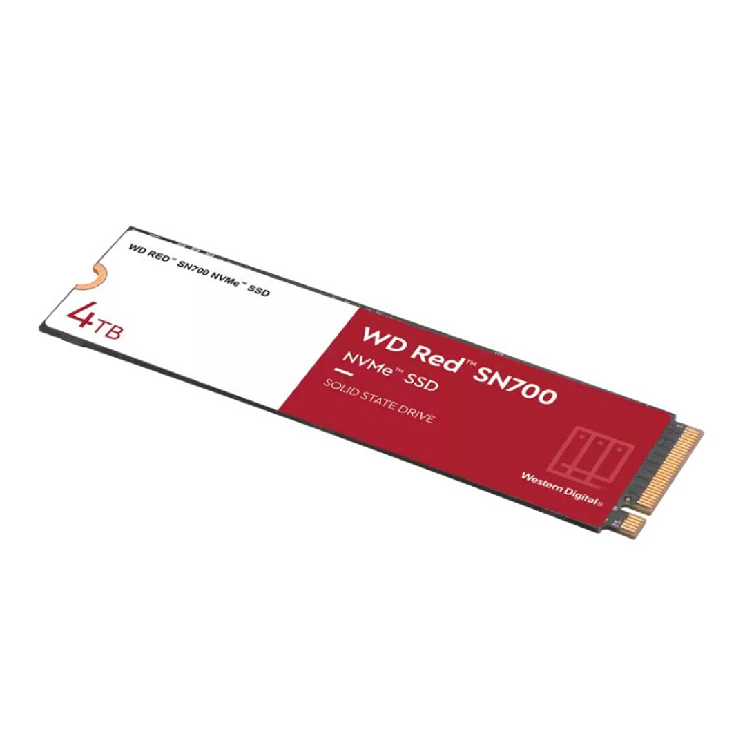 WD Red SN700 NAS WDS400T1R0C SSD 4TB NVMe Gen3 2