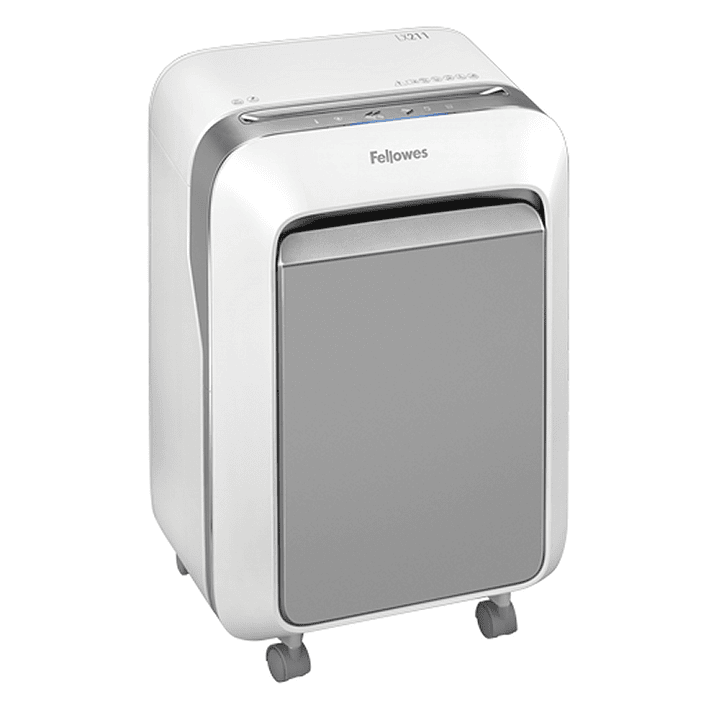 Fellowes Destructora LX211 Blanca microcor. 2x12mm 2