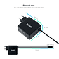 Tooq Cargador portátil conector USB-C 65W - vignette 3