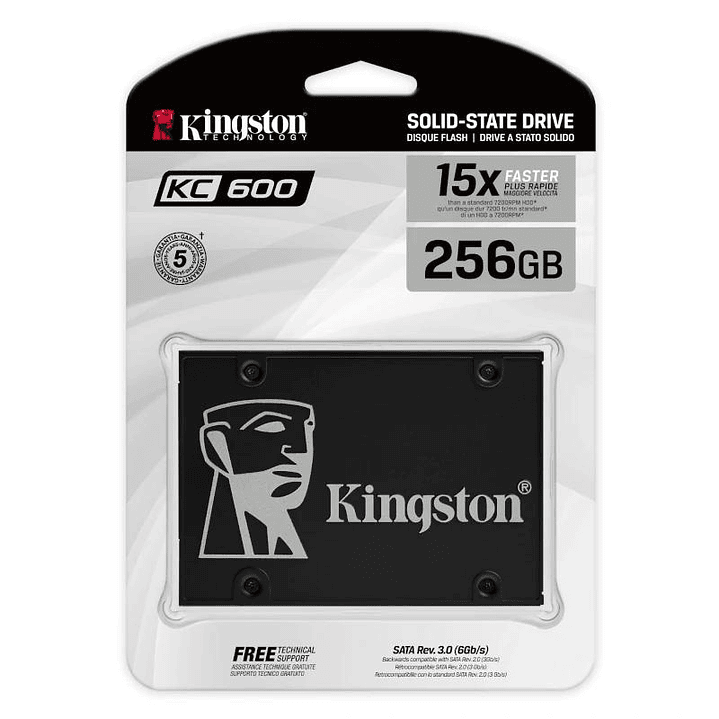 Kingston SKC600/2048G SSD NAND 2Tb TLC 3D 2.5