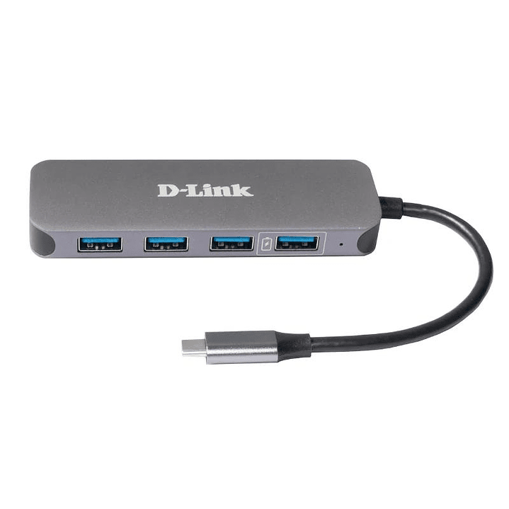 D-Link DUB-2340 USB-C 4xUSB 3.0 Hub PD 1