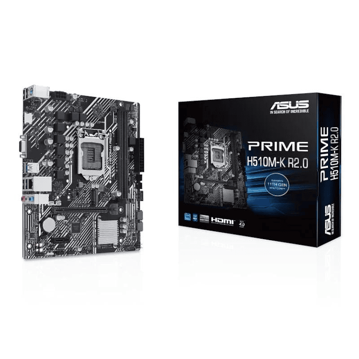 Asus Placa Base PRIME H510M-K R2.0  mATX LGA1200 1